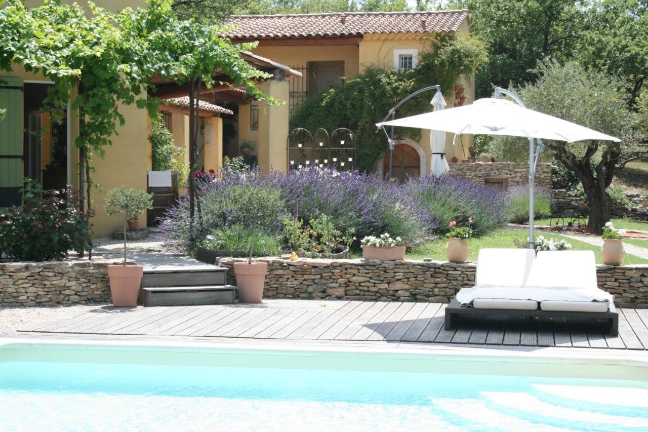 Le Mas Des Pierres Blanches Venasque Exterior photo