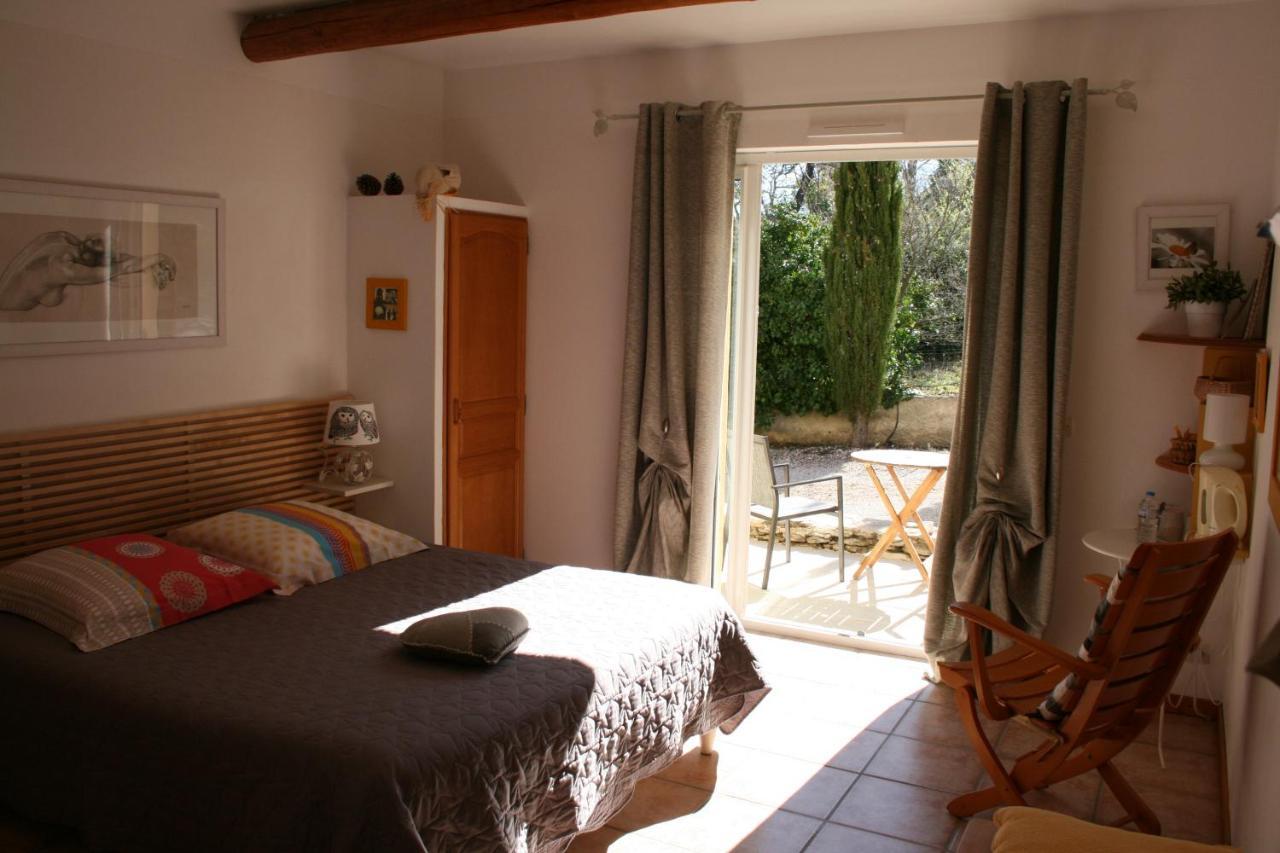 Le Mas Des Pierres Blanches Venasque Exterior photo